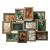 Rama foto Atmosphera Julia colaj 12 poze 10x15 cm, MDF si sticla, 65x51 cm, multicolor Household NewTrend