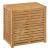 Cos rufe 5Five Sicela din bambus, 2 compartimente, capacitate 100L, 58x40x60 cm, natur Household NewTrend