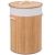 Cos rufe rotund 5Five Bambou cu capac, bambus, 48 litri, 35x50 cm, natur Household NewTrend
