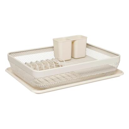 Suport vase 5Five Mayaj cu 1 nivel, otel si plastic, 43x32x13 cm, bej Household NewTrend