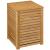 Cos rufe 5Five Sicela din lemn MDF, capacitate 65 litri, 40x40x58 cm, natur Household NewTrend