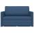 Pat canapea 110cm albastru țesătură GartenMobel Dekor