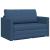 Pat canapea 110cm albastru țesătură GartenMobel Dekor