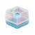 CUTIE SNACK HEXAGON SNACKLE 6 COMPARTMENTE, MELII, BLUE SuperHeroes ToysZone