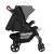 Cărucior pentru copii 2-în-1, antracit, oțel GartenMobel Dekor