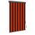 Jaluzea tip rulou de exterior, portocaliu și maro, 120 x 250 cm GartenMobel Dekor