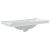 Chiuvetă de baie albă 91,5x48x23 cm, ovală, ceramică GartenMobel Dekor