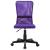 Scaun de birou, violet, 44x52x100 cm, țesătură plasă GartenMobel Dekor