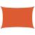 Pânză parasolar, portocaliu dreptunghiular 5x6 m HDPE 160 g/m² GartenMobel Dekor