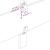 Tăblie de pat cu aripioare, crem, 147x16x118/128 cm, textil GartenMobel Dekor