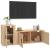 Set dulap TV, 2 piese, stejar sonoma, lemn prelucrat GartenMobel Dekor