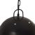 Lampă suspendată industrială, negru, 42 cm, rotund, 25 W, E27 GartenMobel Dekor