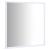 Oglindă, alb, 50x50 cm GartenMobel Dekor