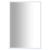 Oglindă, alb, 60x40 cm GartenMobel Dekor