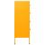 Comodă cu sertare, galben muștar, 80x35x101,5 cm oțel GartenMobel Dekor