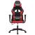 Scaun de gaming de masaj, negru și roșu, piele ecologică GartenMobel Dekor