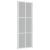 Ușă de interior, 76x201,5 cm, alb, sticlă mată și aluminiu GartenMobel Dekor