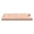 Blat de birou, 80x(36-40)x2,5 cm, lemn masiv de fag GartenMobel Dekor