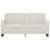 Canapea cu 2 locuri, crem, 140 cm, catifea GartenMobel Dekor