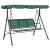 Balansoar de grădină, verde, 170 cm, textilenă și oțel GartenMobel Dekor