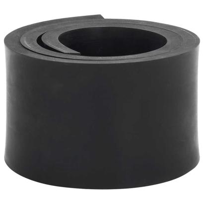 Margine de cauciuc pentru plug de zăpadă negru 120x10x1 cm GartenMobel Dekor