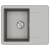 Chiuvetă Gri 560 x 460 mm 80% Quartz și 20% Rășină GartenMobel Dekor