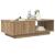 Masă de cafea Stejar Artizanal 95 x 55 x 31 cm Lemn compozit GartenMobel Dekor
