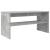 Cabinet TV Gri din beton 80 x 35 x 40 cm Lemn compozit GartenMobel Dekor