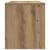 Cabinet TV Stejar Artizanal 80 x 35 x 40 cm Lemn compozit GartenMobel Dekor