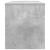 Cabinet TV Gri din beton 100 x 35 x 40 cm Lemn compozit GartenMobel Dekor