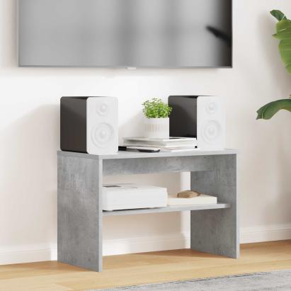 Cabinet TV Gri din beton 60 x 30 x 40 cm Lemn compozit GartenMobel Dekor