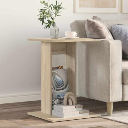 Masă laterală Stejar Sonoma 45 x 40 x 62,5 cm Lemn compozit GartenMobel Dekor