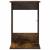 Masă laterală Stejar fumuriu 40 x 38 x 62,5 cm Lemn compozit GartenMobel Dekor