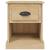 Noptieră, stejar sonoma, 39x39x47,5 cm, lemn prelucrat GartenMobel Dekor