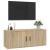 Dulap TV montat pe perete, stejar sonoma, 100x34,5x40 cm GartenMobel Dekor