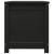 Cutie de depozitare, negru, 80x40x45,5 cm, lemn masiv de pin GartenMobel Dekor