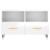Comodă TV, alb extralucios, 80x36x50 cm, lemn prelucrat GartenMobel Dekor