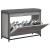 Bancă de pantofi cu sertar rabatabil, gri sonoma, 82x32x56 cm GartenMobel Dekor
