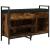 Bancă de pantofi, stejar fumuriu 85,5x32x57,5 cm lemn prelucrat GartenMobel Dekor