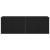 Comode TV de perete cu lumini LED, 2 buc., negru, 60x35x41 cm  GartenMobel Dekor
