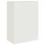 Dulap înalt, alb, 67x39x95 cm, oțel GartenMobel Dekor
