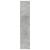 Bibliotecă, gri beton, 57x28,5x141 cm, lemn prelucrat GartenMobel Dekor