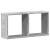 Dulap de perete, gri beton, 60x16x30 cm, lemn prelucrat GartenMobel Dekor