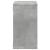 Dulap de perete, gri beton, 60x16x30 cm, lemn prelucrat GartenMobel Dekor