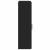 Dulap de perete pentru baie TULUM Negru 37 x 24,5 x 86 cm GartenMobel Dekor