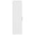 Dulap de perete pentru baie TULUM Alb lucios 37 x 24,5 x 86 cm GartenMobel Dekor