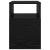 Masă laterală 2 pcs Stejar Negru 30,5 x 30 x 45 cm GartenMobel Dekor