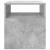 Masă laterală Gri din beton 40,5 x 40 x 45 cm Lemn compozit GartenMobel Dekor