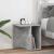 Masă laterală 2 pcs Gri din beton 37 x 32 x 40 cm Lemn compozit GartenMobel Dekor