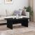 Masă de cafea Negru 93 x 53 x 33 cm Lemn compozit GartenMobel Dekor